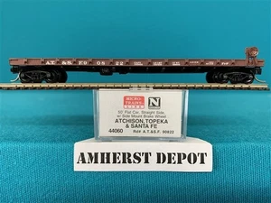 44060 Micro Trains Santa Fe Flat Car N Scale ATSF New - Picture 1 of 1