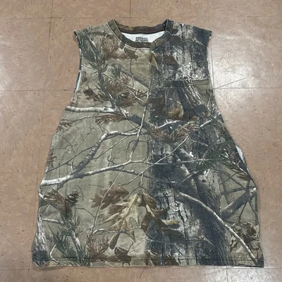 Russell Outdoors Realtree Camo Sleeveless T shirt Size Large - Image 1 of 3