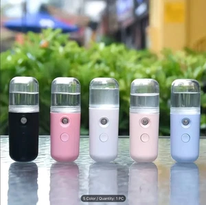 Hydration Sprayer UK Facial Mister Spray Machine Handy Cool Nano USB Mist GlowUp - Picture 1 of 43