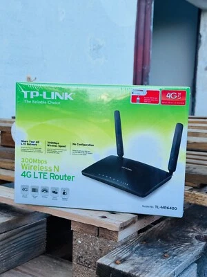 TP-LINK TL-MR6400 Router wireless N 4G LTE da 300 Mbps Slot per scheda SIM-EB294 - Immagine 1 di 4