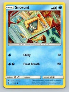 2017 Pokemon Karte Guardians Rising Snorunt 31/145 - Bild 1 von 2