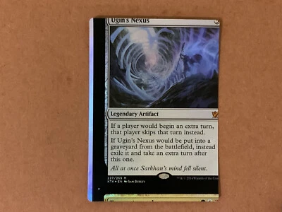 MTG Magic Ugin’s Nexus Foil x1 KTK NFC Miscut - Image 1 of 2