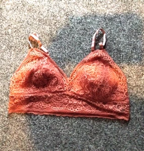 Secret Possessions Lace Padded Bralette Bra Deep Pink Size 18/20 - Picture 1 of 1