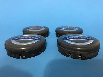 VOLVO S60 S80 C70 V70 XC70 XC90 GENUINE FACTORY OEM CENTER CAPS 30666913 OEM SET - Image 1 of 4