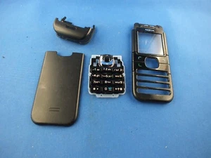 Oryginalne etui na telefon komórkowy Nokia 6030 przód + tył + klawiatura przyciski matowa klawiatura - Zdjęcie 1 z 10