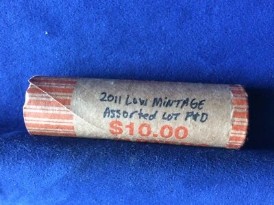 2011 Roll Assorted Lot All 5 Quarters Olympic Glacier Chickasaw Vicksburg P&D  - Image 1 of 3