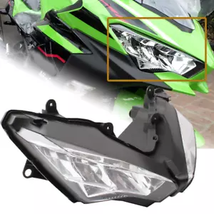 For Kawasaki NINJA 400 250 650 Versys ZX6R LED Headlight Assembly Headlamp DRL - Picture 1 of 17