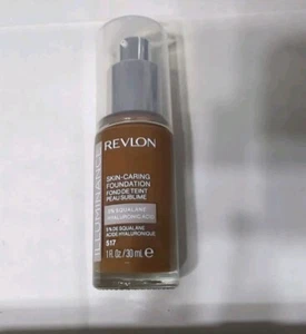 Revlon Illuminance Skin-Caring Liquid Foundation Medium Coverage 517 Amber - Picture 1 of 4