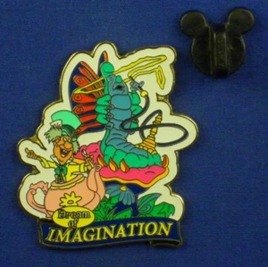 Mad Hatter & Caterpillar Parade of Dreams Imagination Float Pin # 41637 - Picture 1 of 4