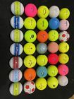 used colored golf balls 35 Count