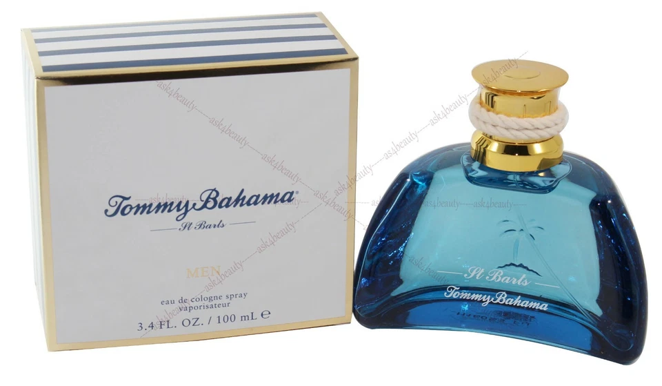 Tommy Bahama St Barts 3,4/3,3 унц/100 мл туалетная вода спрей для мужчин новый в коробке - Изображение 1 из 1