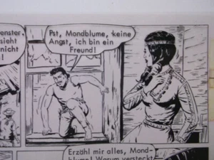 Hansrudi Wäschers BUFFALO BILL Druckfolie: wird Bill Mondblume retten können?+++ - Bild 1 von 3