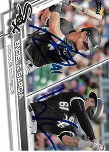 Adam Engel Willy Garcia Chicago White Sox 2017 Topps Update Signed Card