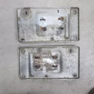 78-87 EL CAMINO GMC CABALLERO FRONT BUMPER TO BUMPER SHOCK MOUNTING PLATE - Picture 1 of 2