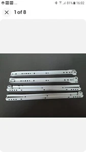 2 SÄTZE METALL ZUGKUFEN LINKS & RECHTS 350 MM ROEASY PULVERBESCHICHTET CREMEFARBEN - Bild 1 von 8