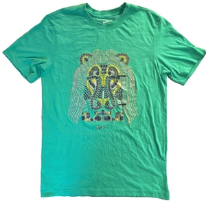 Nike Dri-Fit T-Shirt Lebron James Lion Grafica Verde Uomo Scegli (DX2271 372) - Foto 1 di 1