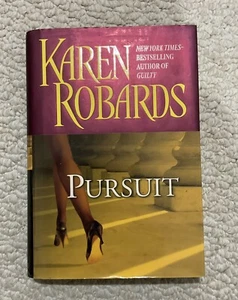 PERSUIT: A Novel Hardcover by Karen Robards -Excellent Condition - Foto 1 di 4