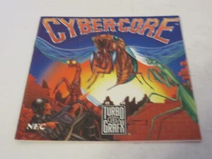 CYBER CORE INSTRUCTION MANUAL TURBOGRAFX 16 TURBO GRAFX DUO NO GAME - Picture 1 of 2