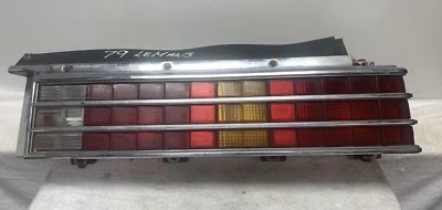 1979 Pontiac Grand Am Lemans RH Tail light Brake Reverse Turn Signal Lens Trim - Image 1 of 4