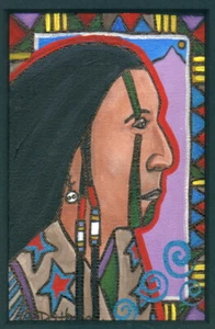 Sm DG HOUSE Original Oil Painting on Board "POWER OF ONE" Signed, Dated, Inscrib - Picture 1 of 6