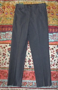 NWOT Men's 30 32 Billy Reid Flat Front Cotton Elastane Grey Pants - Bild 1 von 8