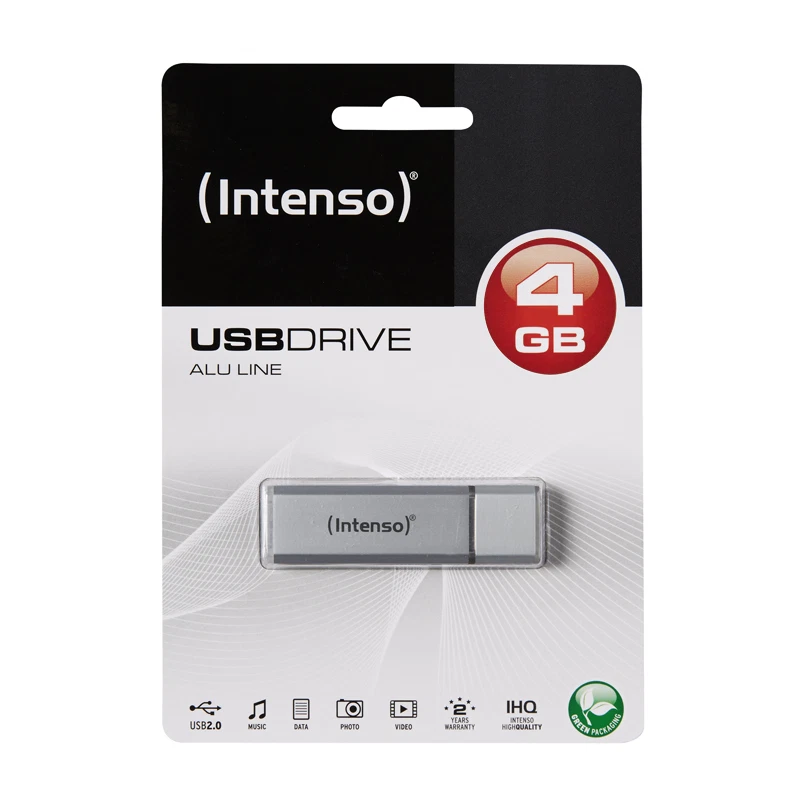 SUPERBE CLE USB HAUT DE GAMME FINITION ALUMINIUM 4go Intenso / en alu 4 go 4gb - Photo 1/1