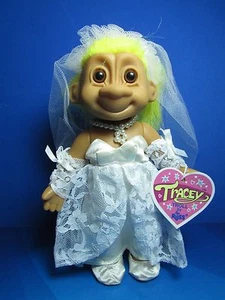 BODA NOVIA TRACEY - Muñecas Russ Troll de 7" - NUEVAS EN BOLSO ORIGINAL - Imagen 1 de 11