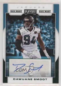 2017 Panini Playoff Signatures Hail Mary Dawuane Smoot #RS-SM Rookie Auto RC