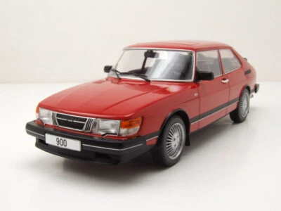 MODELCAR - SAAB 900 GL 1981 rosso - 1/18 - MOD18340 - Immagine 1 di 4