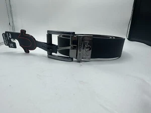 Rodillo texturizado True Religion Lumin II Twist Rev. Cinturón Color Negro/Marrón Multisz - Imagen 1 de 6