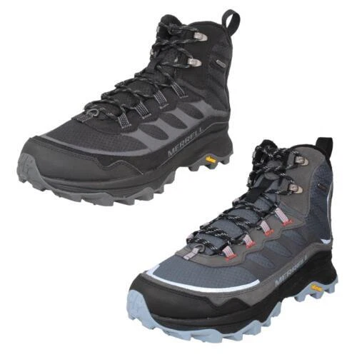 Hombre Merrell Impermeable Botines Moab Velocidad Térmico Mid Wp J066911 - Imagen 1 de 1