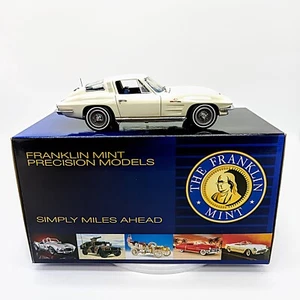 1/24 Franklin Mint 1964 Corvette L84 Fuelie Coupe- Fiberglass White RARE LE - Picture 1 of 9