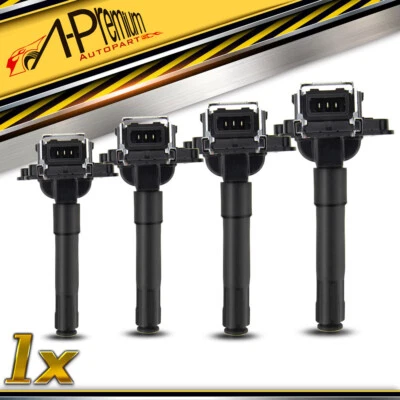 4x Ignition Coils for Audi A4 A8 S8 1995-2000 Volkswagen Passat 4 Golf 4 1.8L - image 1 of 4