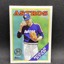 2023 Topps Update Series 1988 Topps Baseball #88US-25 Nolan Ryan Houston Astros