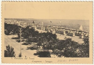 S. BENEDETTO DEL TRONTO - ASCOLI PICENO - LUNGOMARE - SPIAGGIA - VIAGG. -61866- - Foto 1 di 1