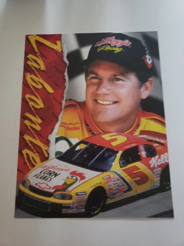 1999 Terry Labonte #5 Kellogg's 8.5" x 11" Postcard Hero Promo Card Cover