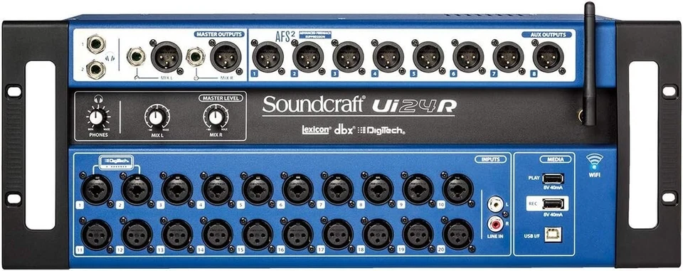 Soundcraft Ui24R 24-channel Wi-Fi controlled digital mixer Multi Recorder NEW - Image 1 of 1