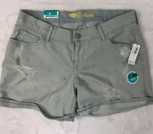 Old Navy Shorts Damen 6 Boyfriend Distressed Stretch leichte Wäsche 3,5 Innennaht - Bild 1 von 6