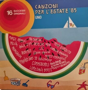 LP 33 Canzoni Per L'Estate ’85 Uno Depeche Mode U2 Bertè Mannoia Nannini Arbore - Picture 1 of 1
