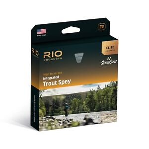 NEW RIO ELITE INTEGRATED TROUT SPEY #3 265-GR SPEY LINE FOR 3 WT SPEY ROD