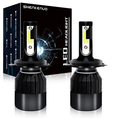 Kit de faros LED H4 9003 6000K bombillas de haz alto/bajo para Acura RL 1996 1997 1998 Foto 1 de 4