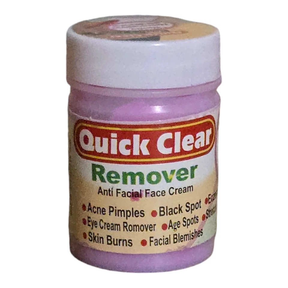 X 1 Jar QUICK clear Pink Sun Burn, & More Face Cream 100% AUTHENTIC  - Image 1 of 4