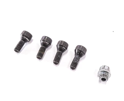 BMW 550i (E60) 2006 juego de pernos de rueda de tuerca de bloqueo con llave Foto 1 de 3