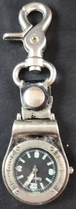 Calvin Klein Pocket Watch Keychain Fob Year-to-Remember WORKS NEEDS BATTERY - Picture 1 of 17