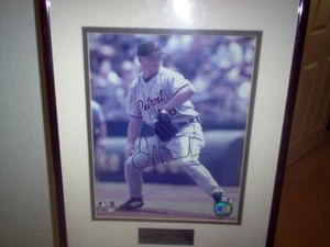 Jeremy Bonderman # 38 Autographed 8 x 10 Matted & Framed Photo with COA - Picture 1 of 5