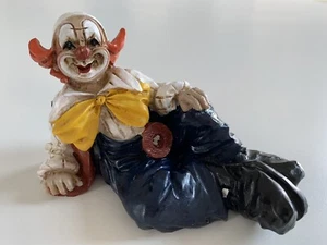 Gilde Clown *  liegend * gebraucht- aber wie neu * klein * ca. 11 cm - Bild 1 von 10