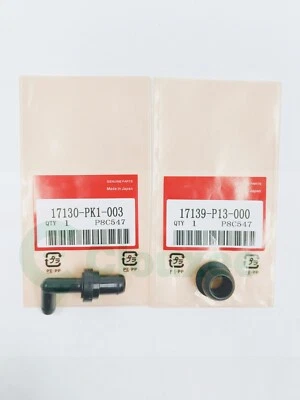 90° PCV Valve & Grommet Kit For Honda Accord 1990-2002 Civic 88-00 17130-PK1-003 - Изображение 1 из 3