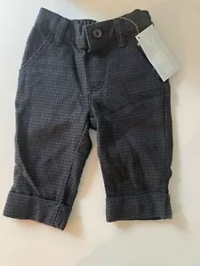 Boys 3-6 month checkered plaid Gymboree dress suit pants slacks bottoms - Picture 1 of 4