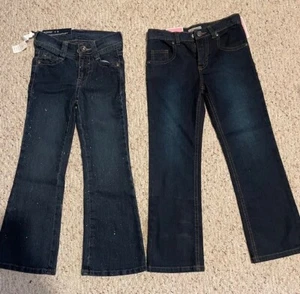 Lot Of 8 Girls Pants- Leggings -Jeans Size 6, 6S 6X, 7 Old Navy Jordache Others - Picture 1 of 8