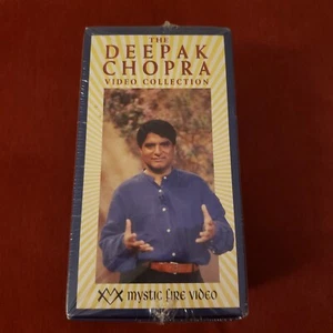 The Deepak Chopra Video Collection - 4 VHS Tape Box Set - 1995 Mystic Fire NEW - Picture 1 of 7